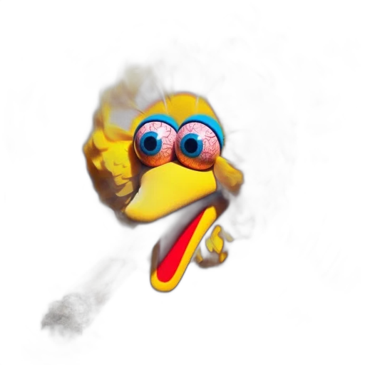 staff, animal, mask, 3d render transparent PNG cut-out