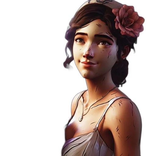 dress, face, concept art, fantasy art transparent PNG cut-out
