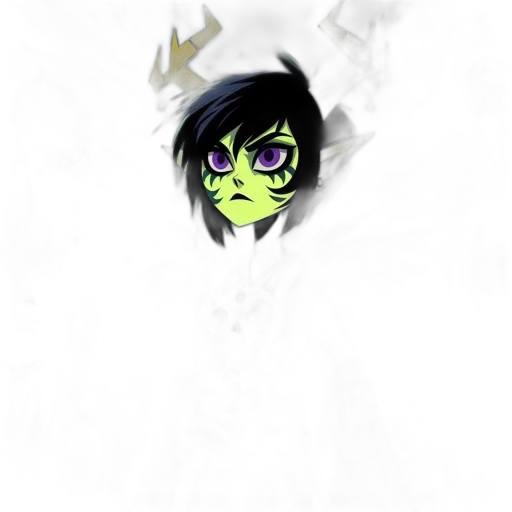 mask, face, crown, staff transparent PNG cut-out