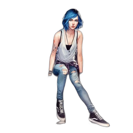jacket, concept art, pixel art, comic book art transparent PNG cut-out