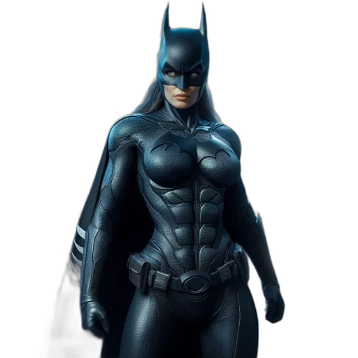 comic book art, concept art, 3d render, photorealistic transparent PNG cut-out