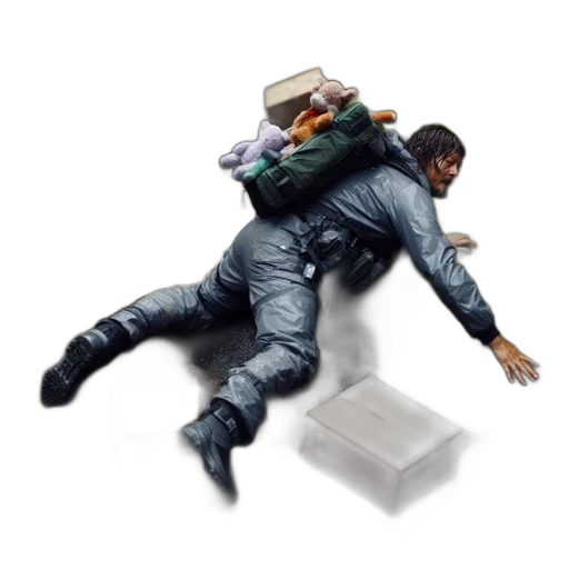 jacket, concept art, 3d render, photorealistic transparent PNG cut-out