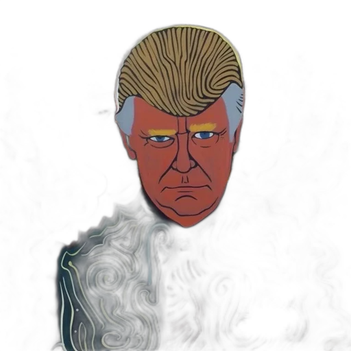 mask, face, creature, hair transparent PNG cut-out
