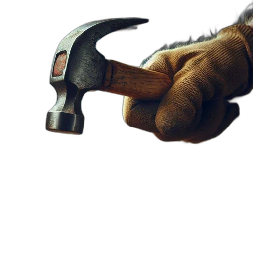 weapon, staff, sword, hair transparent PNG cut-out