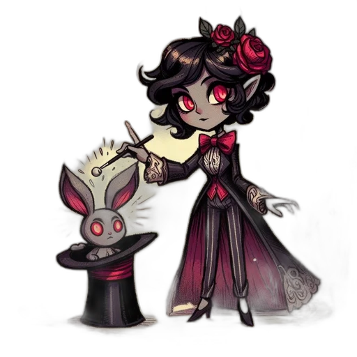 crown, staff, mask, dress transparent PNG cut-out