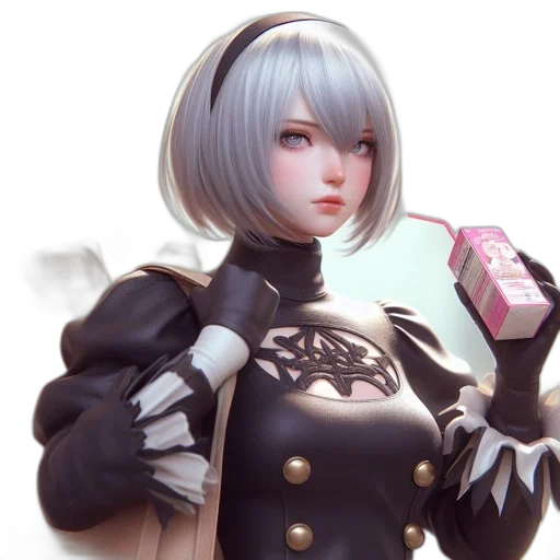 staff, robot, jacket, weapon transparent PNG cut-out