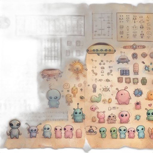 concept art, watercolor, pixel art, fantasy art transparent PNG cut-out