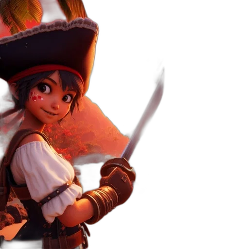 staff, sword, weapon, hat transparent PNG cut-out
