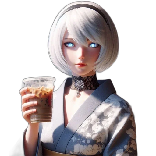 robot, face, staff, dress transparent PNG cut-out