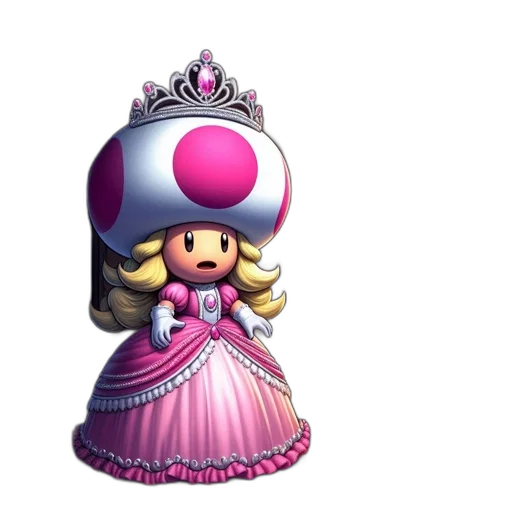 crown, dress, hat, 3d render transparent PNG cut-out