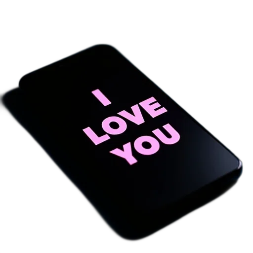 jewelry, 3d render, smartphone, black transparent PNG cut-out