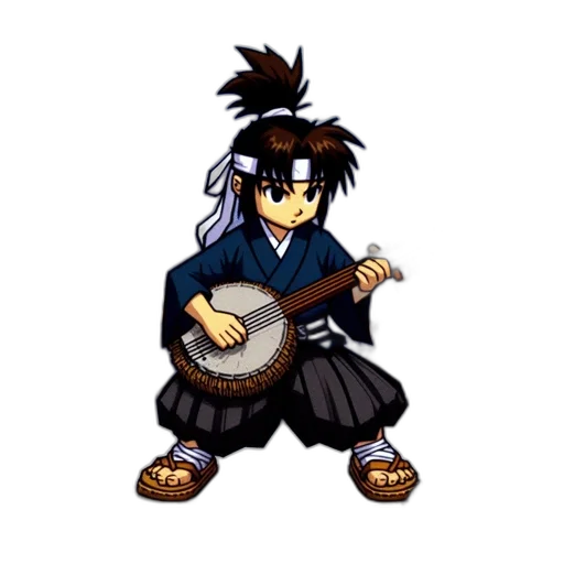 staff, weapon, jacket, pixel art transparent PNG cut-out