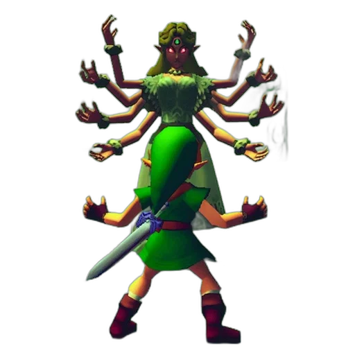 staff, crown, dress, weapon transparent PNG cut-out