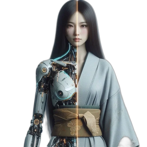 robot, dress, jewelry, concept art transparent PNG cut-out