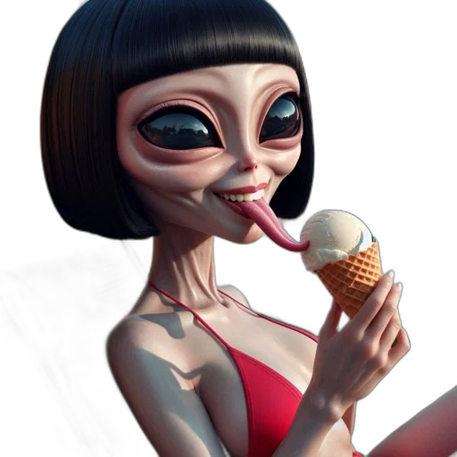 concept art, 3d render, cartoon, photorealistic transparent PNG cut-out