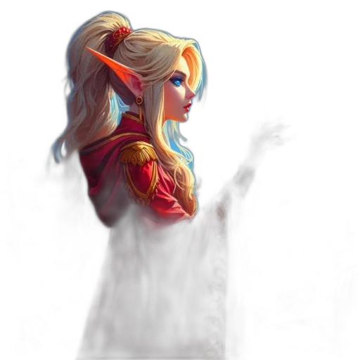 dress, dragon, face, fantasy art transparent PNG cut-out