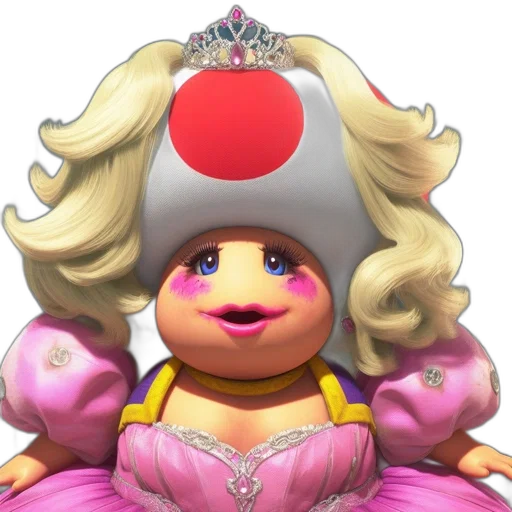 crown, dress, hat, face transparent PNG cut-out