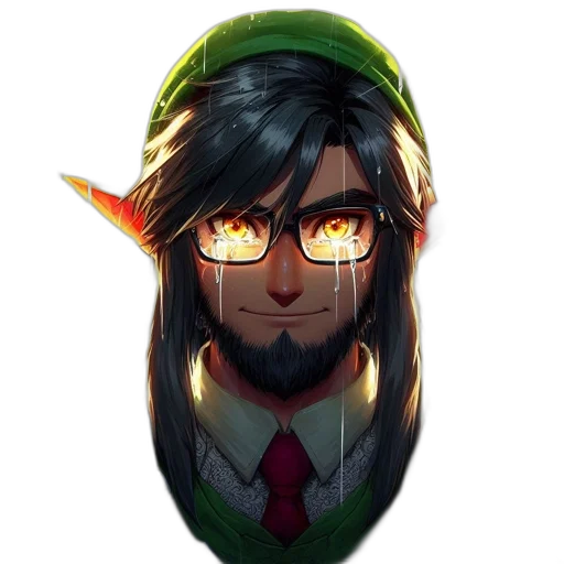staff, mask, face, hat transparent PNG cut-out