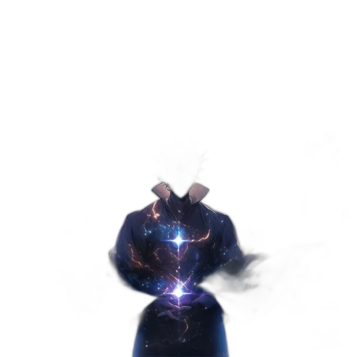 robot, staff, jacket, creature transparent PNG cut-out