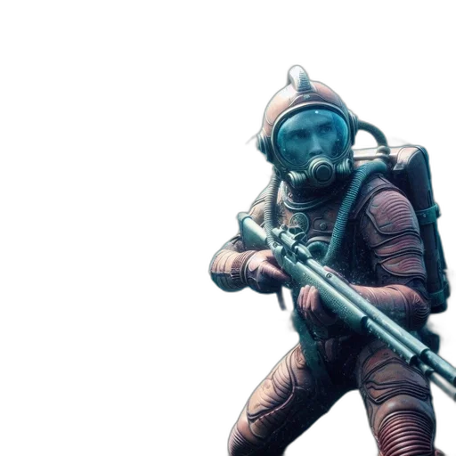 weapon, robot, sword, mask transparent PNG cut-out