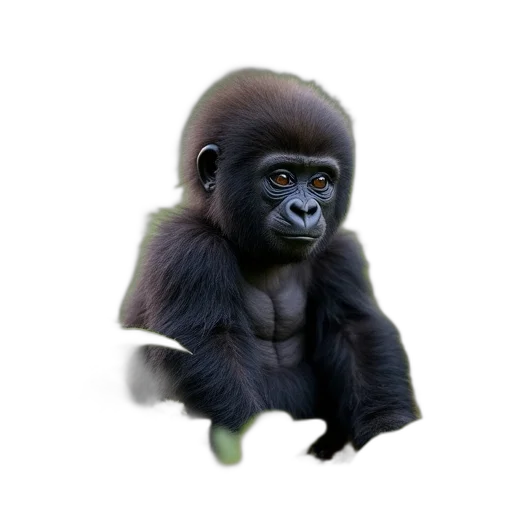 animal, creature, staff, 3d render transparent PNG cut-out
