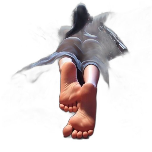 shoes, weapon, staff, mask transparent PNG cut-out