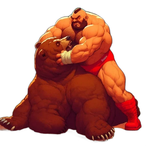 animal, concept art, comic book art, pixel art transparent PNG cut-out