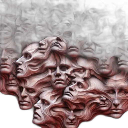 mask, face, hair, crown transparent PNG cut-out
