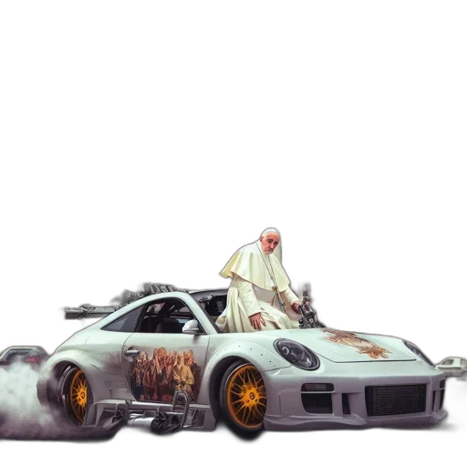 car, weapon, animal, creature transparent PNG cut-out