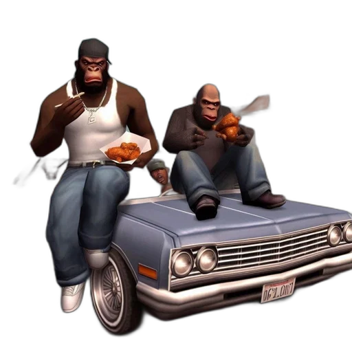 car, food, concept art, 3d render transparent PNG cut-out