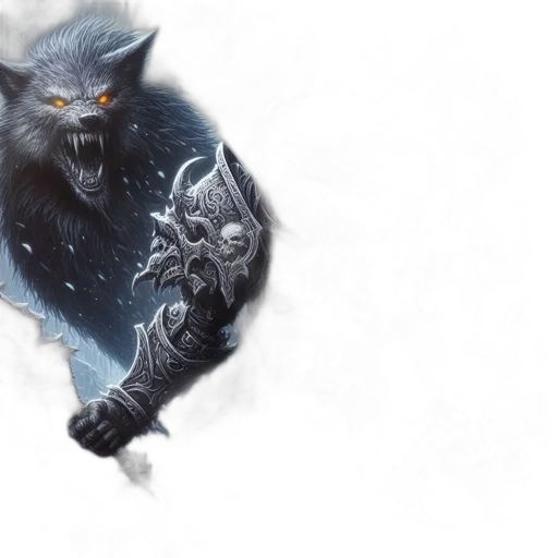 creature, fantasy art, concept art, pixel art transparent PNG cut-out