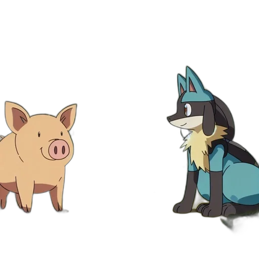 concept art, cartoon, anime, 3d render transparent PNG cut-out