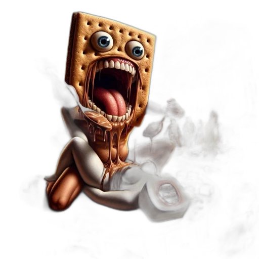 food, robot, creature, face transparent PNG cut-out