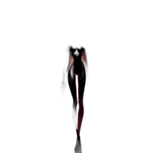 creature, dress, animal, hair transparent PNG cut-out