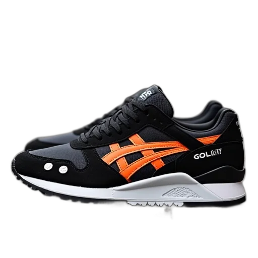 shoes, 3d render, photorealistic, asics transparent PNG cut-out