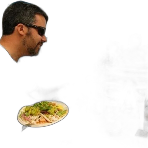 food, face, mask, robot transparent PNG cut-out