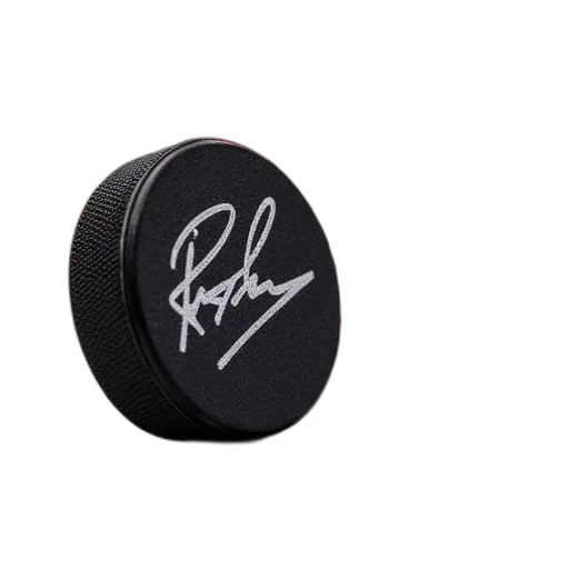 hat, puck, signed, ryan transparent PNG cut-out