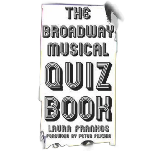 broadway, musical, quiz, book transparent PNG cut-out