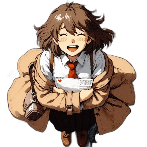 jacket, food, mask, staff transparent PNG cut-out