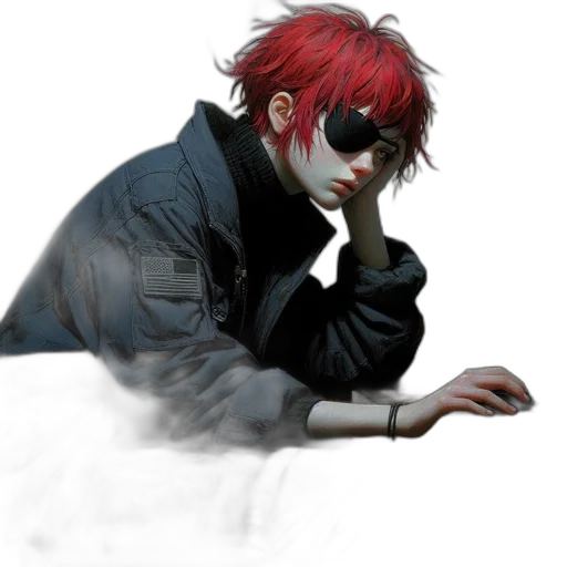 jacket, creature, weapon, concept art transparent PNG cut-out