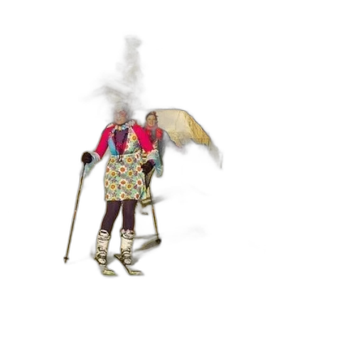 staff, umbrella, sword, mask transparent PNG cut-out