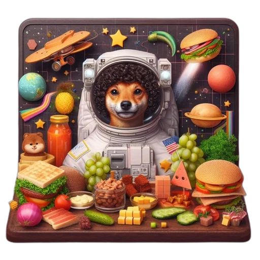food, animal, robot, concept art transparent PNG cut-out