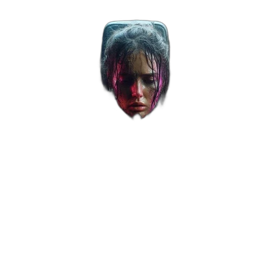 mask, face, creature, weapon transparent PNG cut-out