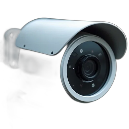 3d render, external, cctv, bullet transparent PNG cut-out