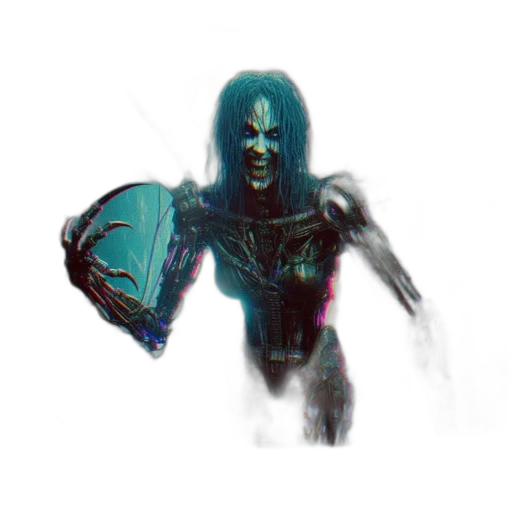 robot, creature, mask, face transparent PNG cut-out