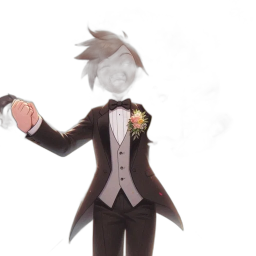 staff, weapon, robot, flower transparent PNG cut-out