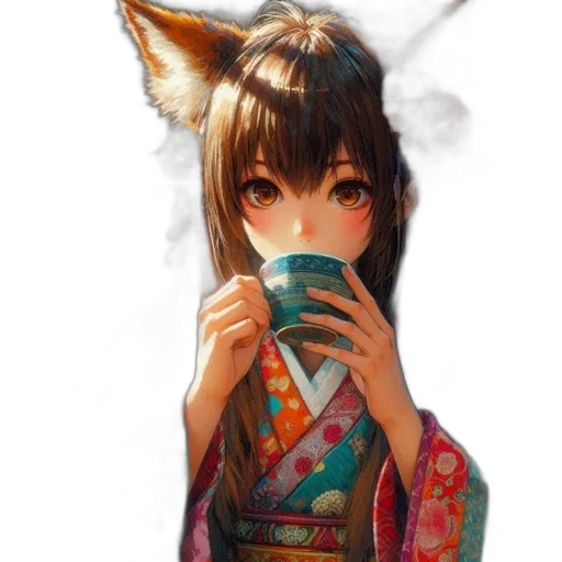 dress, staff, mask, animal transparent PNG cut-out