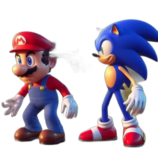 concept art, 3d render, pixel art, photorealistic transparent PNG cut-out