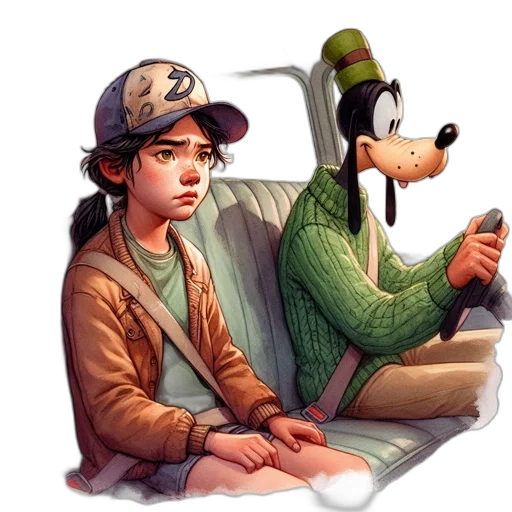 hat, concept art, comic book art, cartoon transparent PNG cut-out