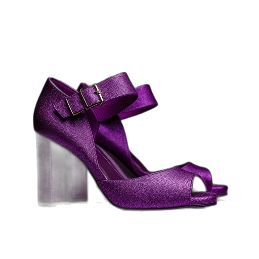 shoes, 3d render, photorealistic, vivien transparent PNG cut-out